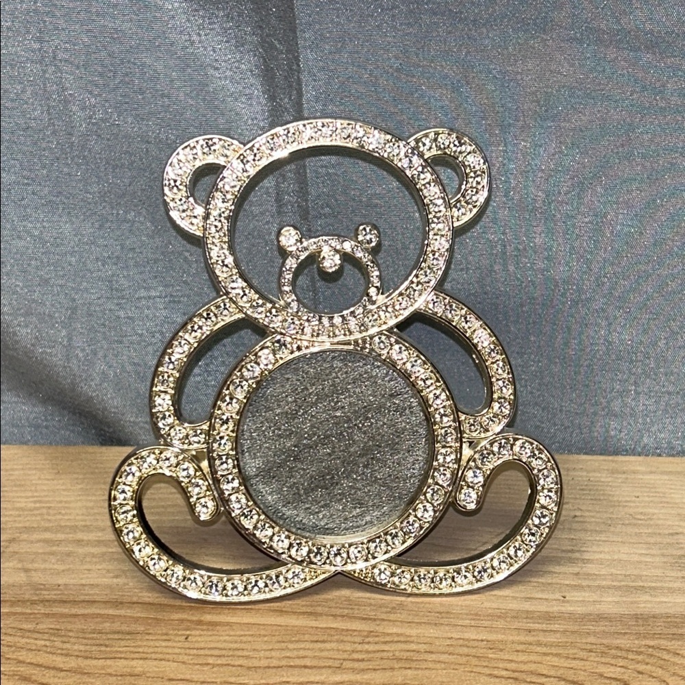 Crystal Bear Photo Frame